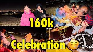 160k celebration  | surprise vlog  .. babar akbar vlog