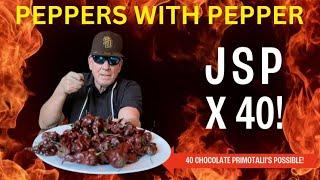 PEPPERS WITH PEPPER:  JSP X 40 CHOCOLATE PRIMOTALII’s!!!