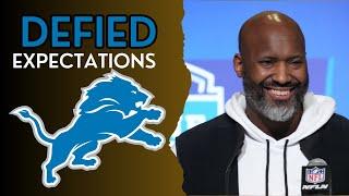 Detroit Lions GM Brad Holmes defied our EXPECTIONS in the 2023 NFL Draft!