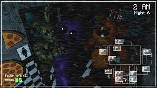 FNAF 1 in REAL TIME ll Purple Guy vs Freddy Corpsebear and SpringTrap  SFM Animation (fanmade)