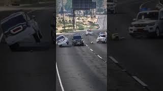 police  vs Mahindra Scorpio #viralvideo #police #scorpio #racing