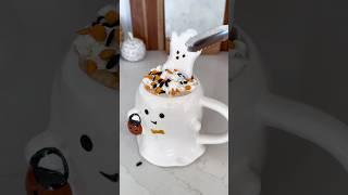 Spooky hot cocoa️ #spooky #chocolate #hotchocolaterecipe #diy #home #cozy #fall #halloween #short