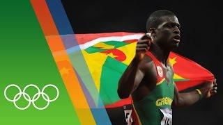 Kirani James wins Grenada's first Olympic medal | Epic Olympic Moments