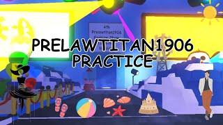 The Prelawtitan1906 Fashion Show Season 4 Practice (Neon legendary Giveaway at Sunday Grand Event)