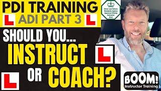 PDI tutorial: Teaching advice for driving instructors