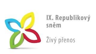 Záznam: IX. republikový sněm Starostů a nezávislých