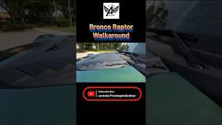 Ford Bronco Raptor Video Drop | Pre-Mod View | What a Monster! #shorts