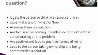 Mentoring Skills: The art of questions