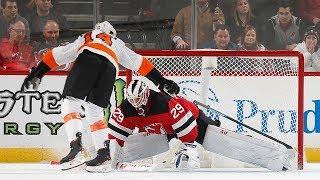 Flyers-Devils shootout features Sean Couturier's "Forsberg" move