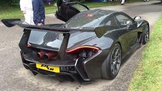 Mclaren P1 LM start up, accelerations and walkaround - Goodwood FOS 2016