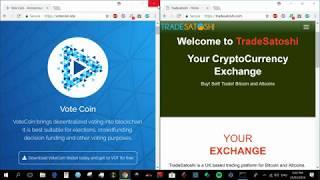 How to Buy Votecoin on Tradesatoshi Exchange