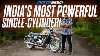 India’s Most Powerful Single-Cylinder! BSA Goldstar 650 Review | MotorBeam