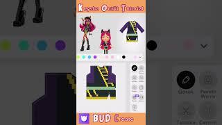 How to make howlen wolf from monster high school!  @budcreate #budgame #gaming #monsterhighschool