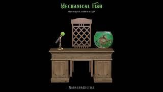 Steampunk Stream Asset, Animated Mechanical Fish, Virtual Aquarium, YouTube Streaming Decor