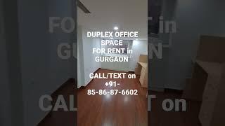 DUPLEX OFFICE FOR RENT IN GURGAON #gurgaonproperties #property #gurgaon #rent #DUPLEX OFFICE