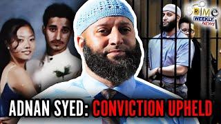 Crime Weekly News: Adnan Syed Conviction Reinstated