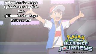 Ash Gets Introduced As Alola's Champion In The Masters 8 Tournament|Pokémon Journeys Ep 115 Eng Dub