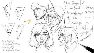  "TRICK" FOR SIMPLE FACE DRAWING TUTORIAL 