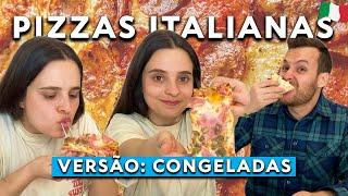 Tasting FROZEN PIZZAS in ITALY | #MangiaLau