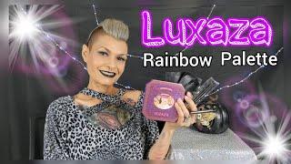 Luxaza Rainbow Eyeshadow Palette Review | Bargain Beauty