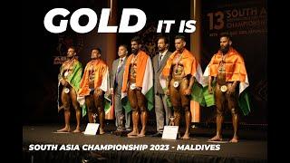 Gold Medal In South Asia Championship 2023 | Full Show Day Vlog | Nitin Chandila