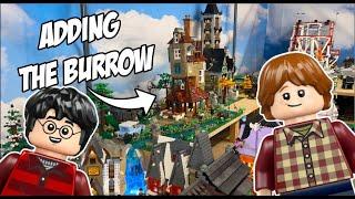 Placing THE BURROW in my LEGO WIZARDING WORLD!