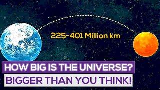 The Unimaginable Size Of The Universe - Can You Guess?