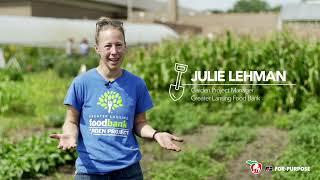 Michigan Farm Bureau Family of Companies For-Purpose Volunteer Update - GLFB Garden Project