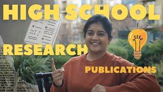 Ivy League Research Programs for High School Students | How to get Research Published in High School