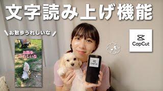 【TikTokの読み上げ機能】スマホで簡単にナレーション読み上げ動画作り方【CapCut】