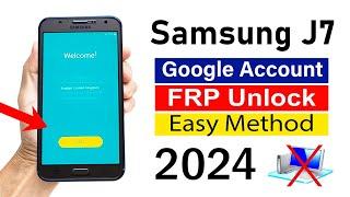 Samsung J7 (SM J700) : Gmail Account/ FRP Bypass - NEW METHOD (without pc)