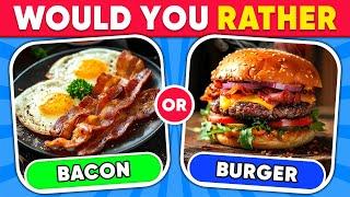 Would You Rather...? Breakfast VS Dinner  Daily Quiz