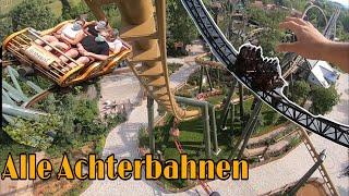 Alle ACHTERBAHNEN im Erlebnispark Tripsdrill 2021 |POV/Onride| All rollercoasters @Tripsdrill