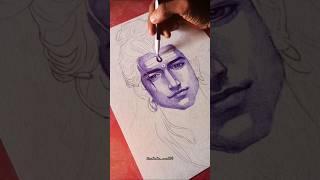 Mahadev ji pen sketch  #art #pensketch #mahadev #viral #trending