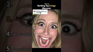 Ranking Top Cringe Moments 2  #shorts