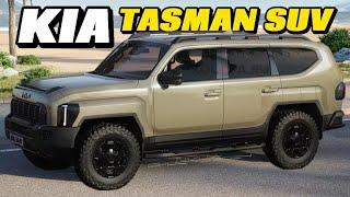 All New KIA Tasman SUV | Rendering | Ladder Frame Chassis | 4WD & Turbodiesel | Reimagined