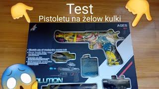 Pistolet na żelowe kulki ( test )