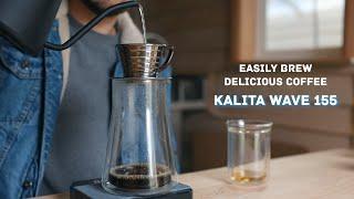 How To Make Pour Over Coffee With The Kalita Wave 155 Brewer - A Simple Guide To Brewing Coffee