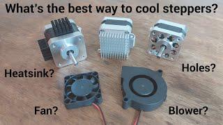 Stepper motors cooling techniques ️