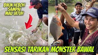 Mancing Bawal Monster bersama Tim Tukang Bangunan