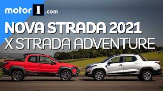 Nova Fiat Strada 2021 é melhor que a Strada Adventure? Veja comparativo