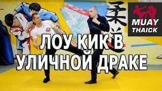 Узнай как использовать лоу кик в уличной драке! (StreetThai 2)