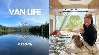 Van Life in Oregon | Road Trip Vlog | National Forests (Mt Hood, Deschutes), State Parks, & Bend