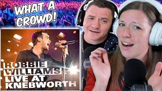 Robbie Williams - Angels Live At Knebworth 2003 FIRST TIME REACTION