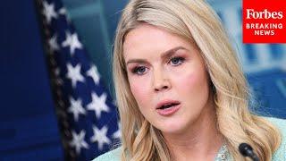 BREAKING: Karoline Leavitt Holds White House Press Briefing After Trump Slaps New Tariffs On Canada