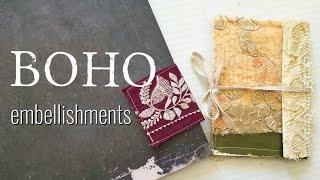 Junk Journal Embellishments | Bohemian Inspired