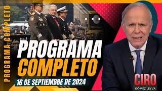 Acudió a controlar una riña y fue asesinado | Ciro Gómez Leyva | Programa del 16/9/2024