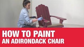 How to Paint an Adirondack Chair - Ace Hardware