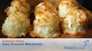 Easy Coconut Macaroons