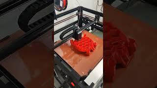 VEHO large 3d printer with Klipper prints the forbidden fruit